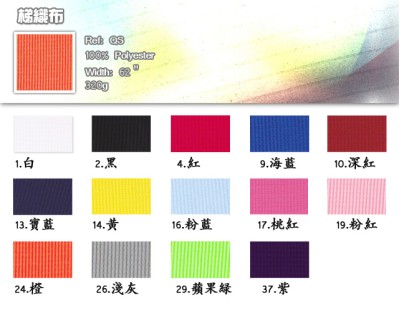 梯織布  100％polyester  320g 45度照